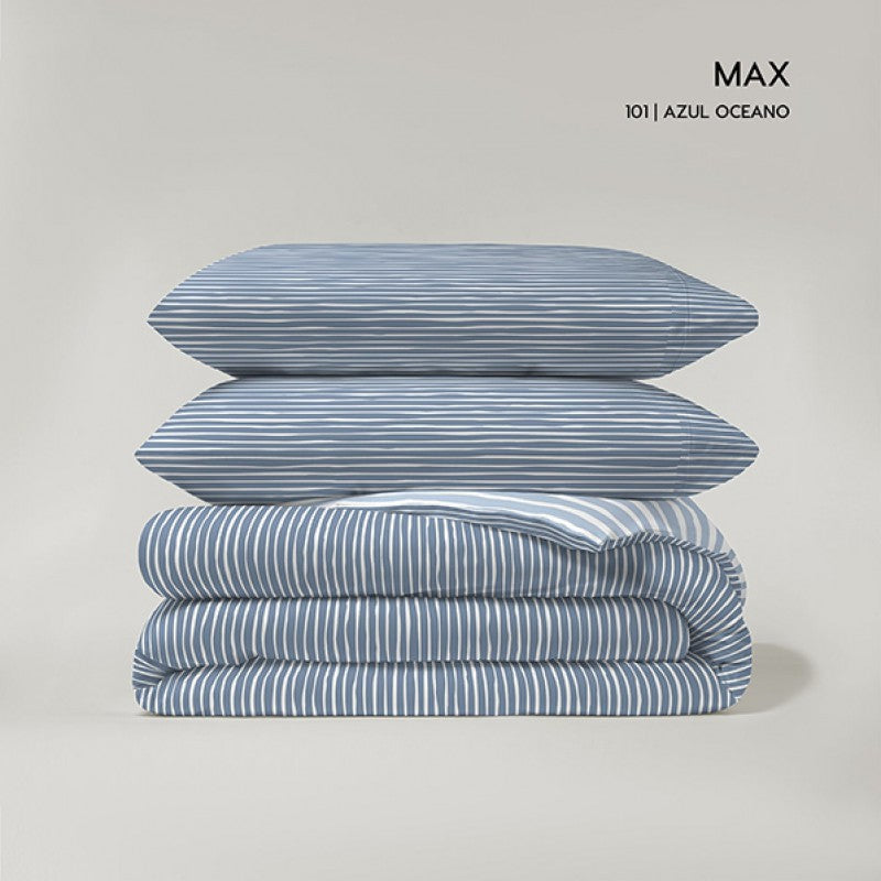 Funda Nórdica Reversible modelo Max de Catotex en color azul