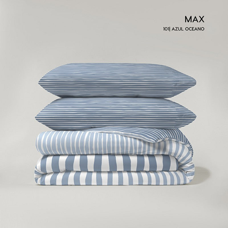 Funda Nórdica Reversible modelo Max de Catotex en color azul