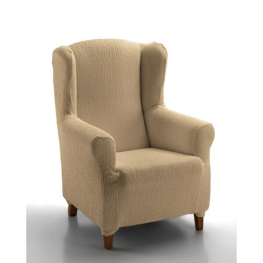 JARA TAUPE WING ARMCHAIR COVER TEXTILE HOUSE