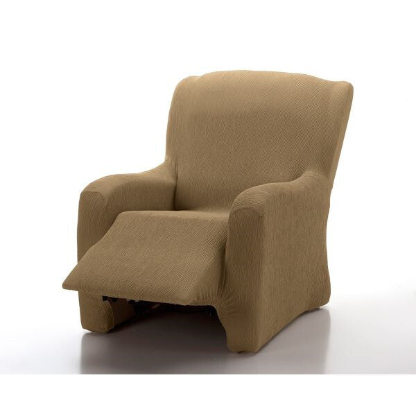 RELAX ARMCHAIR COVER 1 PIECE JARA TAUPÉ TEXTILE HOUSE