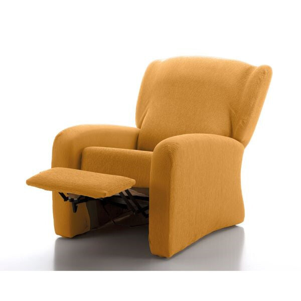 Relaxing Armchair Cover 4 Pieces Mustard Casa Textil