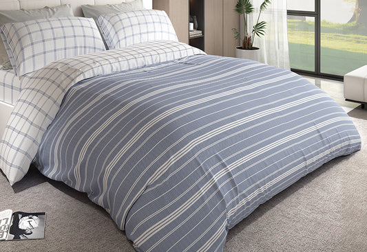 Funda Nórdica 3piezas Estampada BIANCA Harbour denim