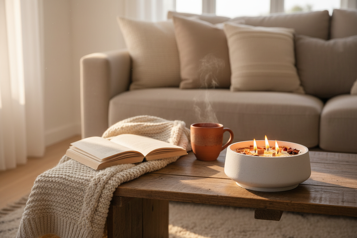 Abrazo de Especias – Vela 3 mechas con aroma especiado