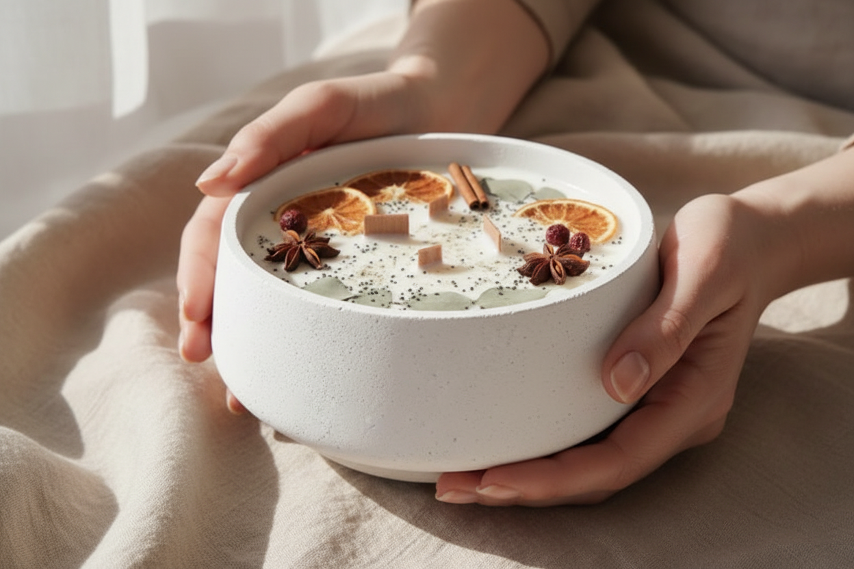 Abrazo de Especias – Vela 3 mechas con aroma especiado