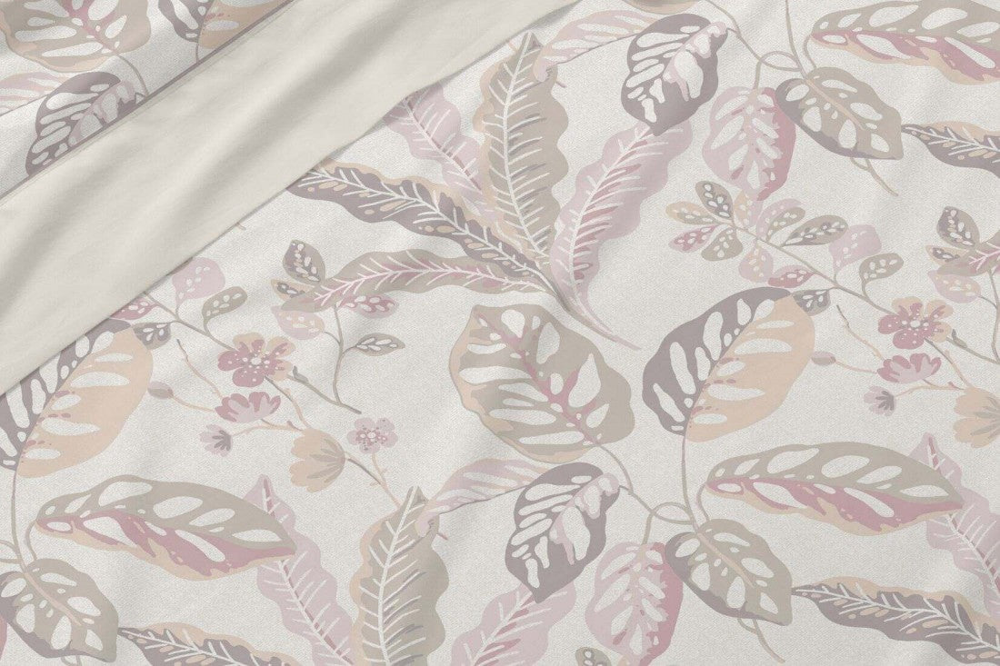 Parure de draps en tissu 241 Blanc/Gris BURRITO BLANCO
