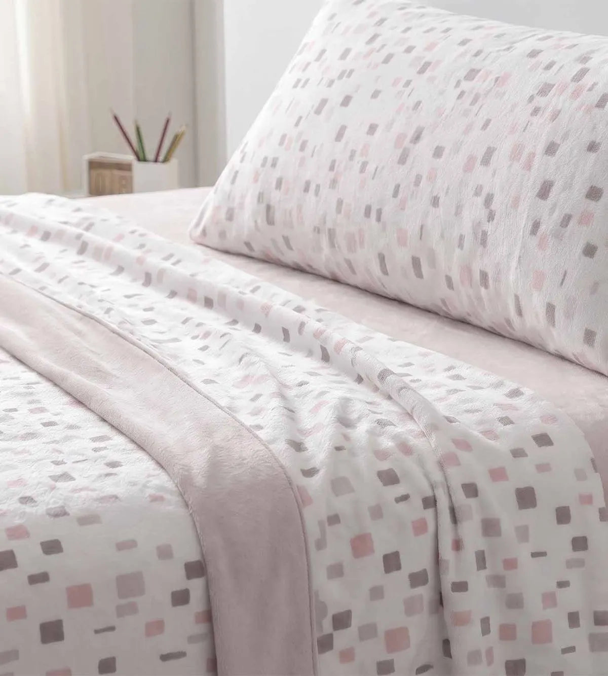 Drap polaire corail BURRITO BLANCO 002 Sable