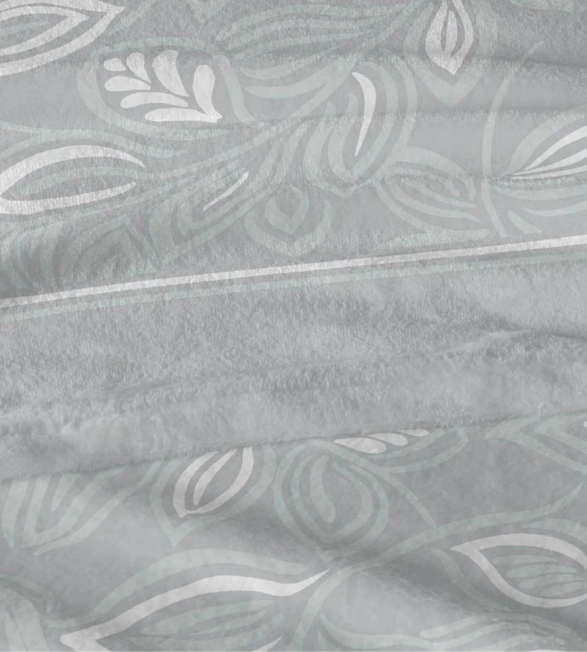 Sábana Coralina diseño floral colar azul TRN032 de Burrito Blanco