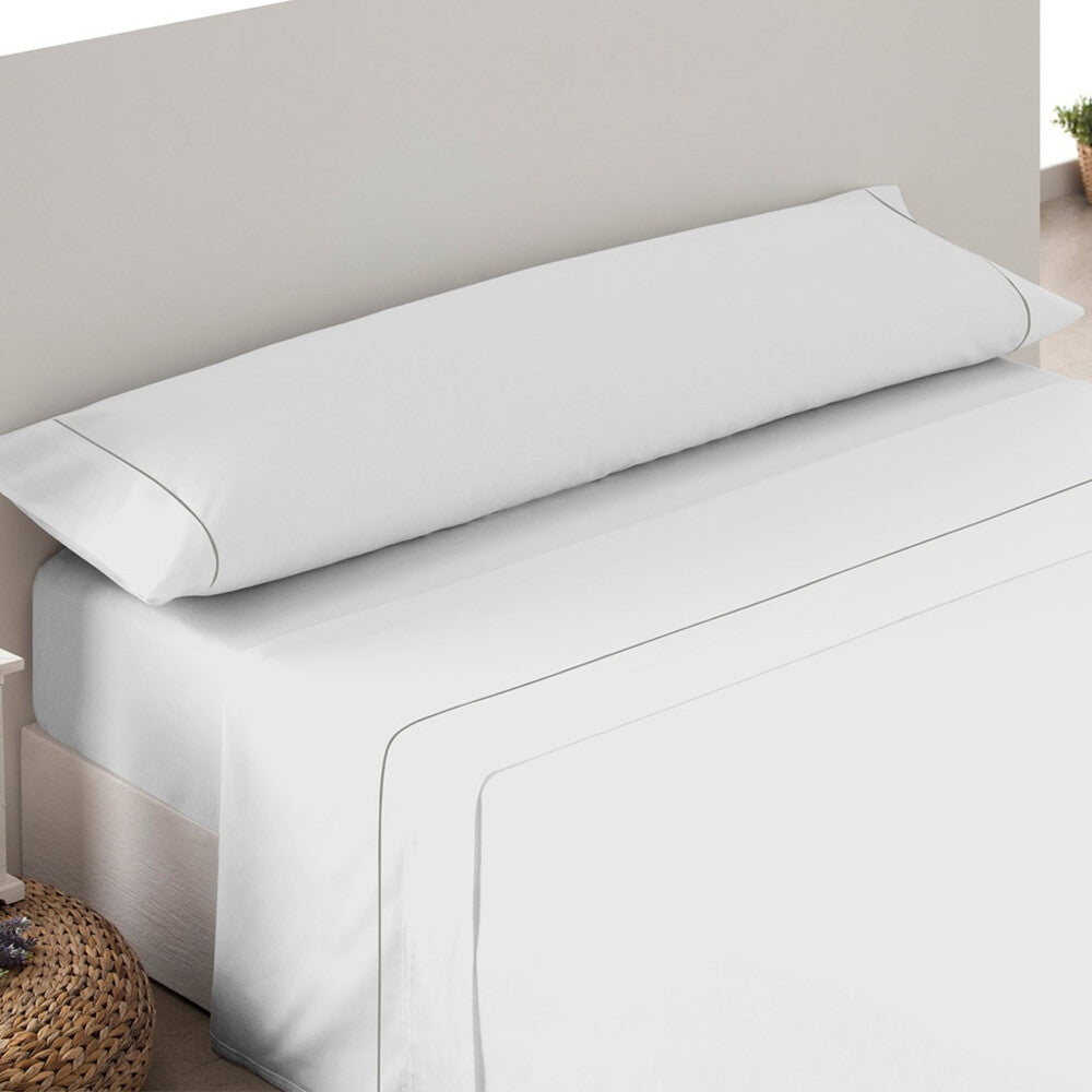 ICELANDS WHITE CALMA FABRIC SHEET SET