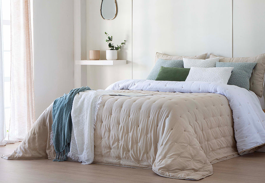 FUNDECO Polare Gray Double Sided Comforter Nordic Duvet