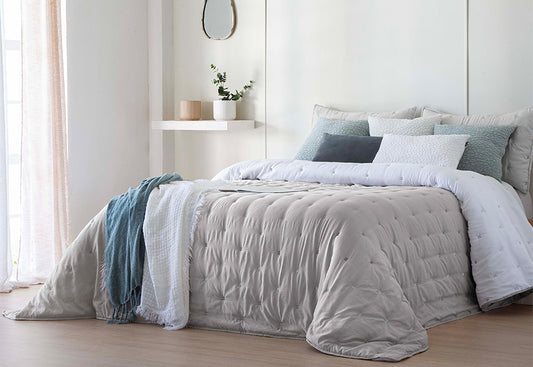 FUNDECO Polare Gray Double Sided Comforter Nordic Duvet