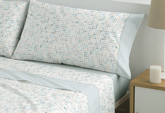 Draps en bambou LUKE de marque PoloPolo de couleur verte