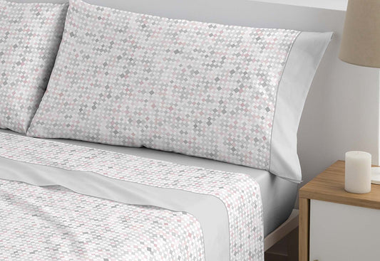 Draps en bambou LUKE, marque Polo, couleur grise