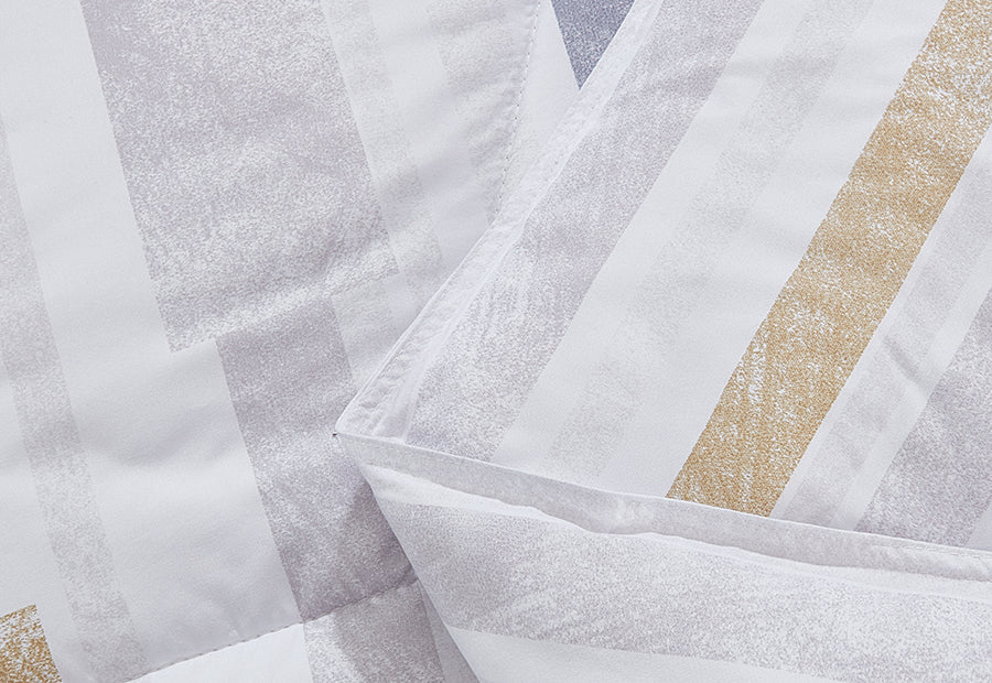 Edredón Duvet Nórdico Estampado CLARA VIDAL Malera oro