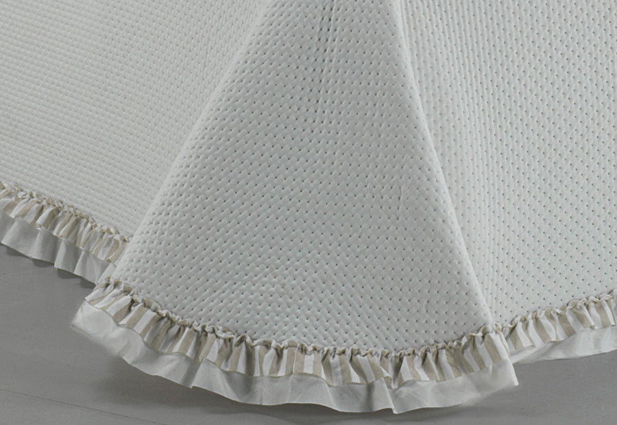 Couvre-lit gris Manacor DOLZ