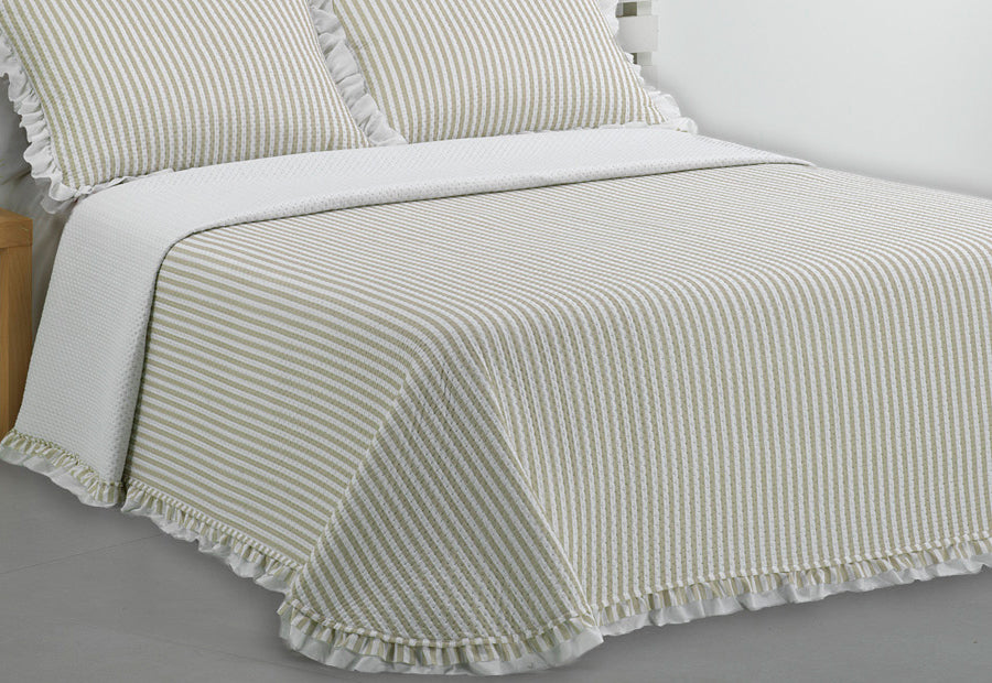 Couvre-lit gris Manacor DOLZ