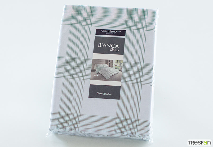 Funda Nórdica 3piezas Estampada BIANCA Marlow verde