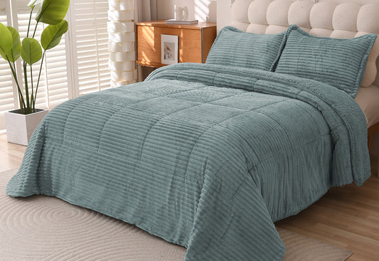 Edredón Conforter DN Sedalina/Sherpa Borreguito Alice color menta