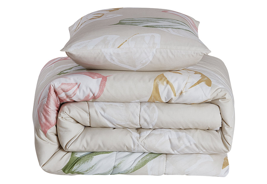 Edredón Duvet Nórdico Estampado CLARA VIDAL Narala beige