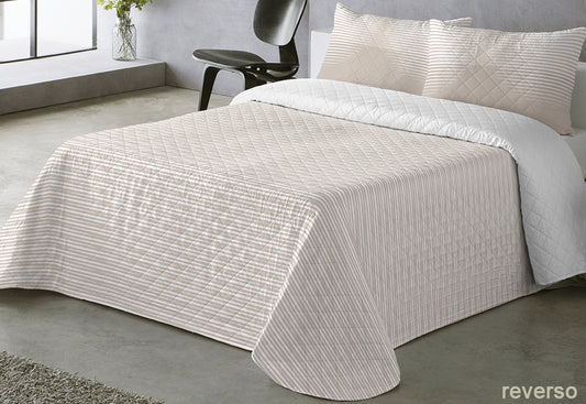 Couette réversible en lin Pilar Soft Relief de DN MODA