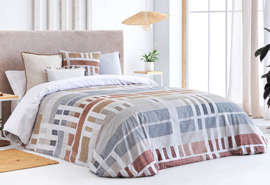 Funda Nórdica Confecciones Paula Digital REUS 100% Algodón