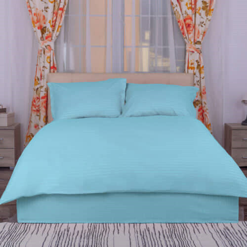 Blue duvet cover