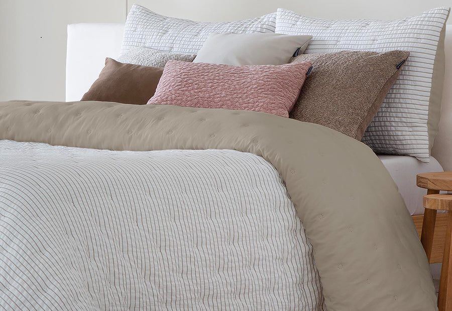 Bouti Edredón Jacquard Entretiempo 200gr FUNDECO Royal beige