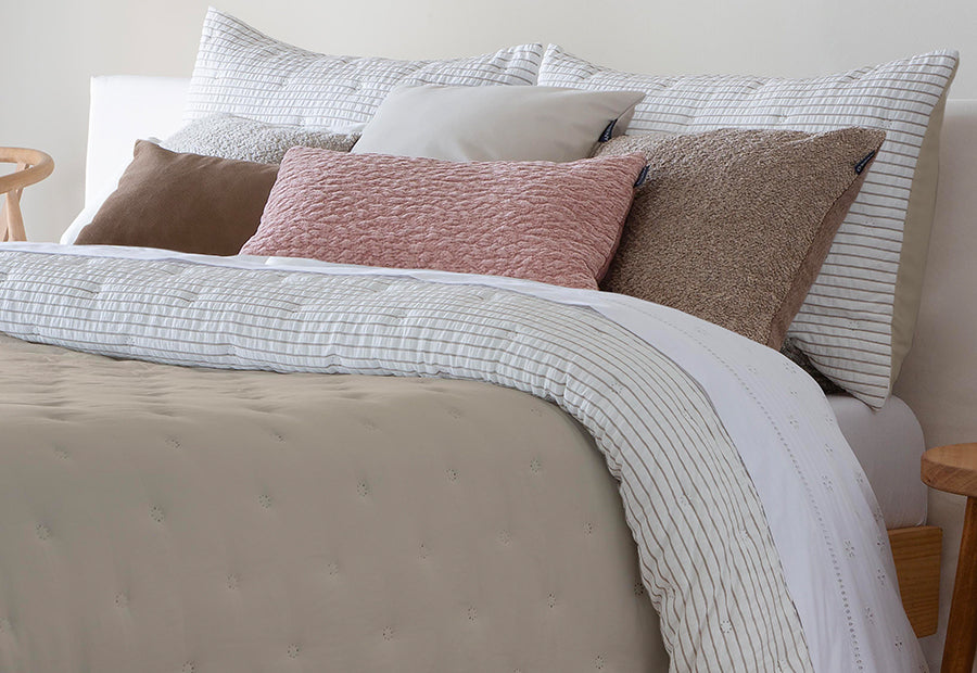 Bouti Edredón Jacquard Entretiempo 200gr FUNDECO Royal beige