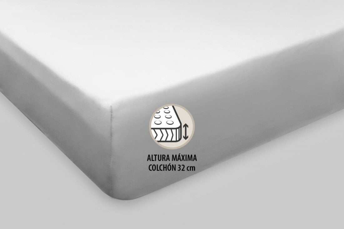 Fabric Sheet Set 241 White/Grey BURRITO BLANCO