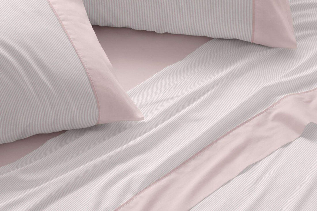 Parure de draps en tissu 241 Blanc/Gris BURRITO BLANCO