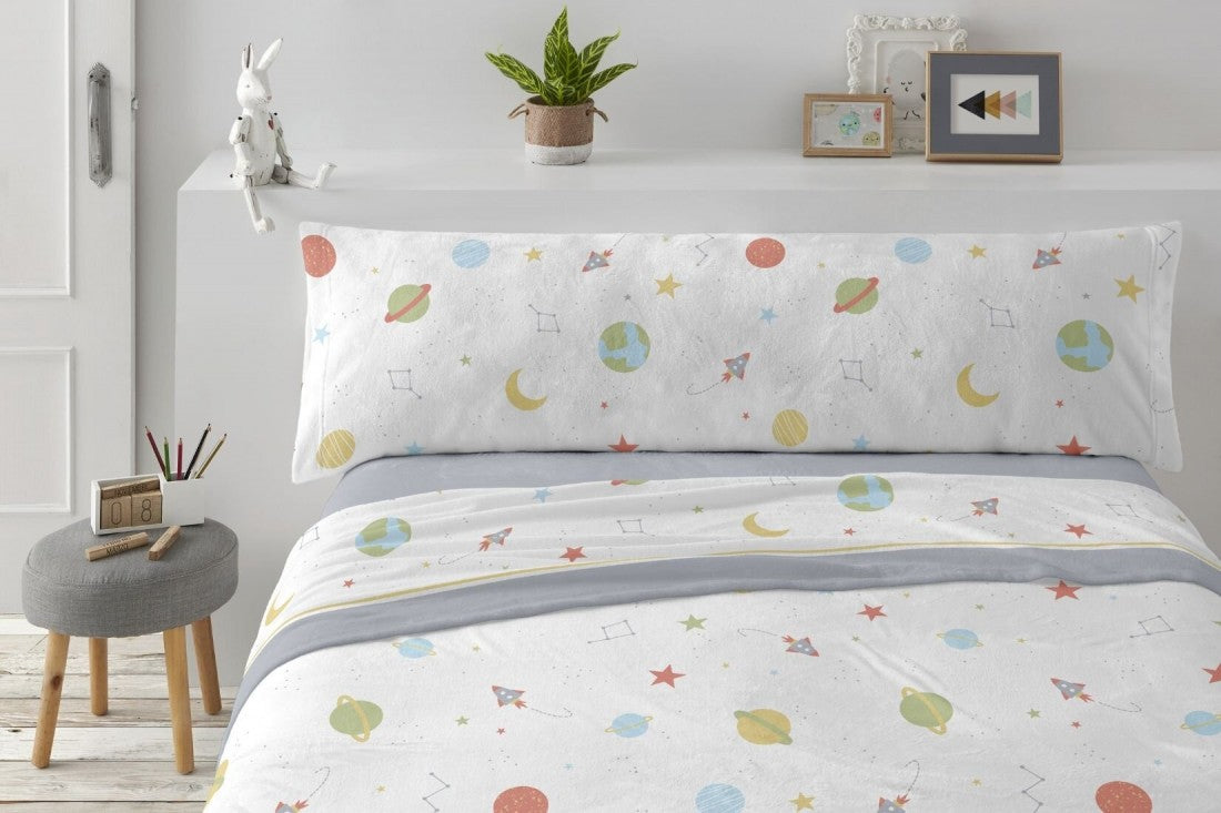 Sábana Coralina planetas modelo TRC991 de Burrito Blanco