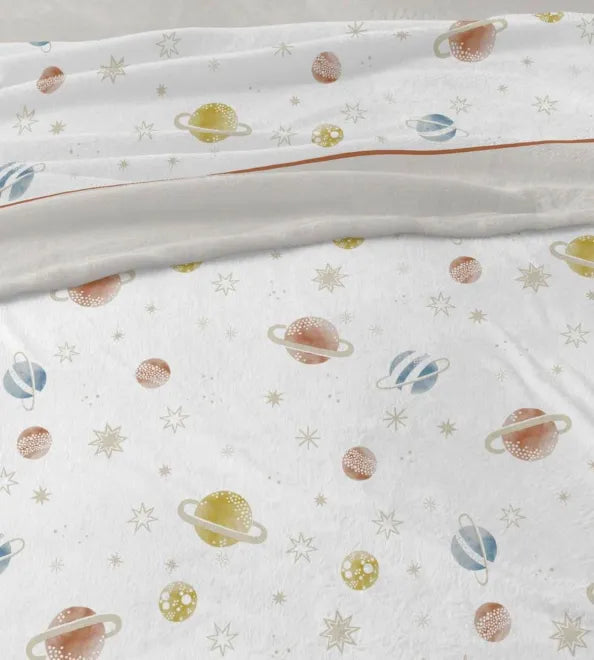 Sábana Nacarina BURRITO BLANCO 107 Planetas
