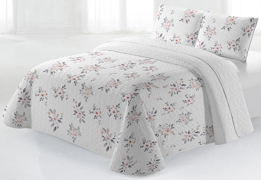 Courtepointe réversible cousue verte CLARA VIDAL Lagos