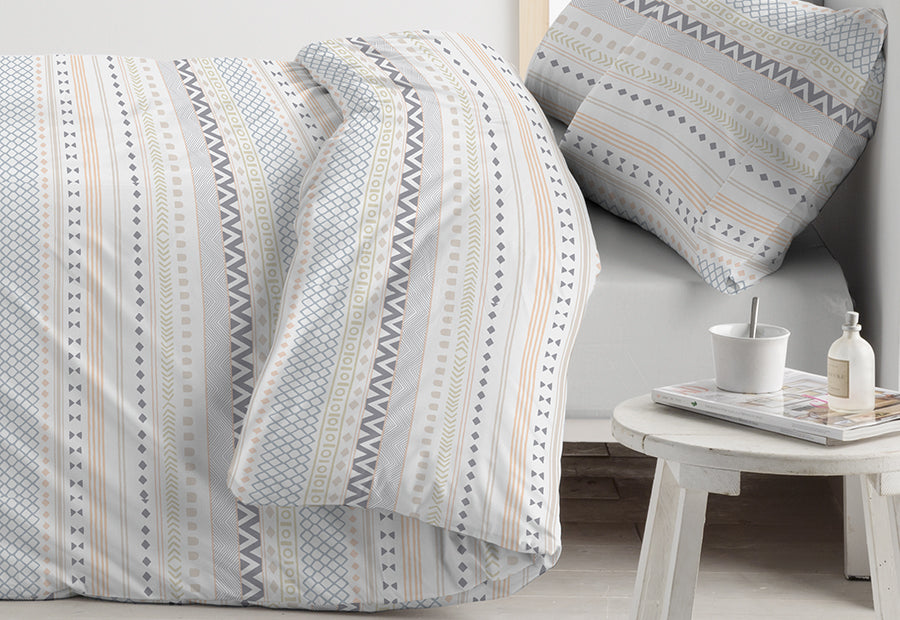 Funda Nórdica Estampada 2piezas POLO POLO Sombra color gris