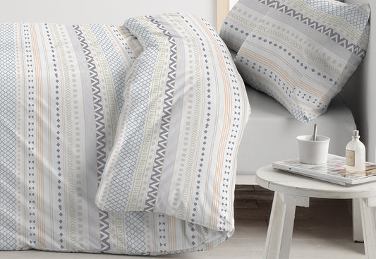 Funda Nórdica Estampada 2piezas POLO POLO Sombra color gris