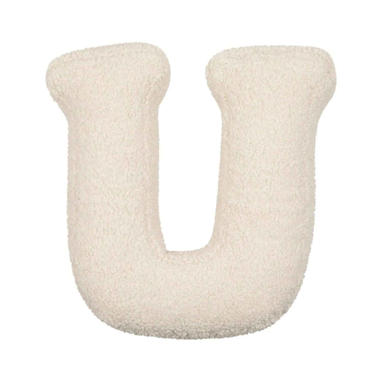 Cojín Letra Inicial Bouclé: Personaliza tu Espacio con Estilo