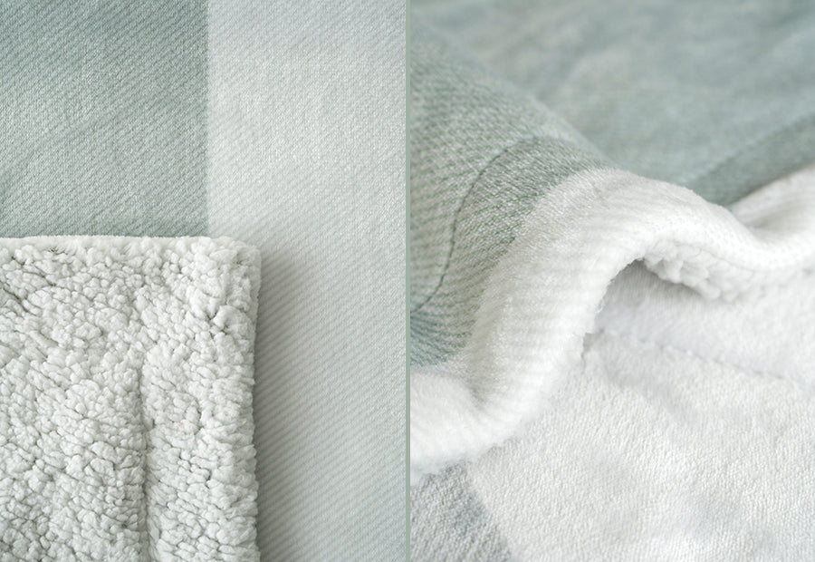 Edredón Conforter Sedalina+Sherpa CLARA VIDAL Susane verde 650 gr.