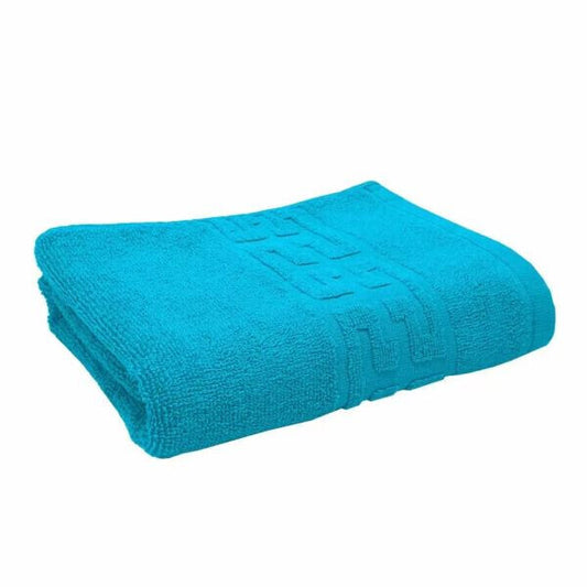 Greek Border Blue Terry Towel