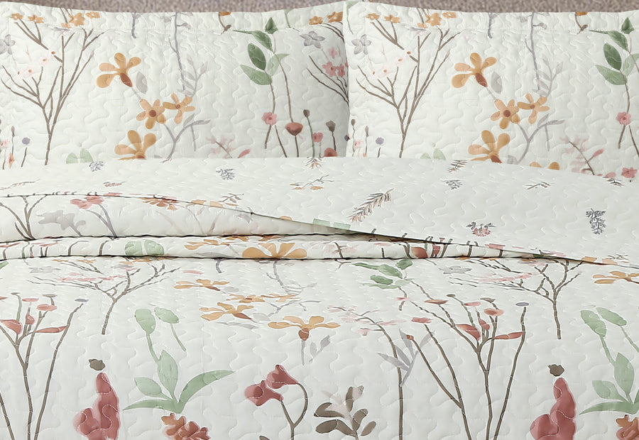 Colcha Bouti cosida Reversible DOLZ Estampada Veneto