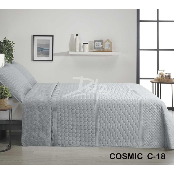 Bouti Cosmic Quilt Pearl Gray DOLZ