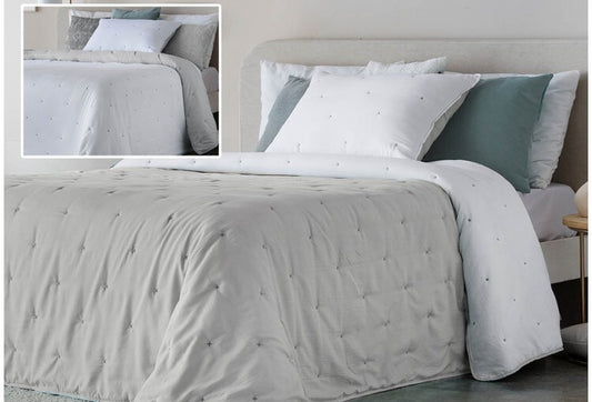 Edredón Nórdico Comforter Doble Cara FUNDECO Polare Gris