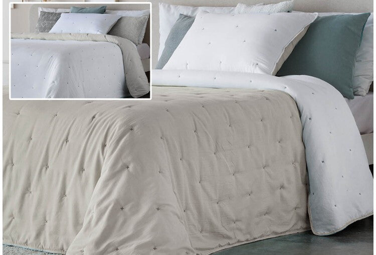 FUNDECO Polare Linen Double-Sided Comforter Nordic Duvet