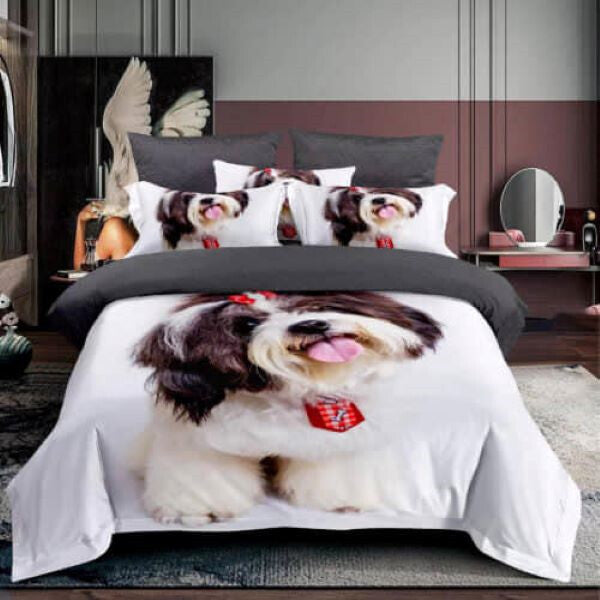 Duvet Cover The Dog with Tie