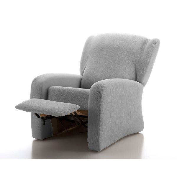 4-Piece Relax Armchair Cover Gray Casa Textil