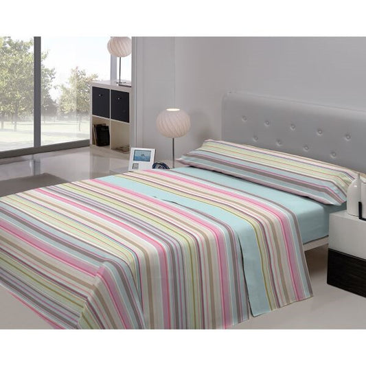 Parure de draps en tissu turquoise Diego C-2 par Javier Larrainzar
