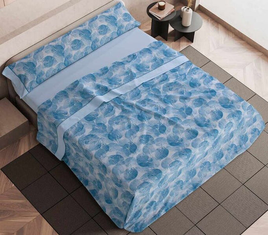 M90 BLUE BLUE FABRIC SHEET SET