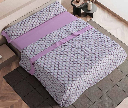 Parure de draps en tissu M84 Lilas Blackberry